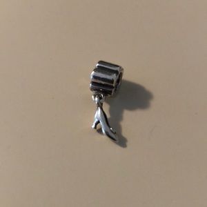 Pandora sterling silver high heel shoe charm